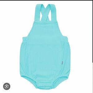 Kyte Baby Bamboo Jersey Bubble Overall in Robin